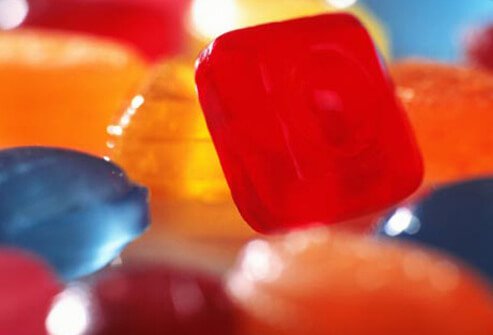 A variety of cough drops.