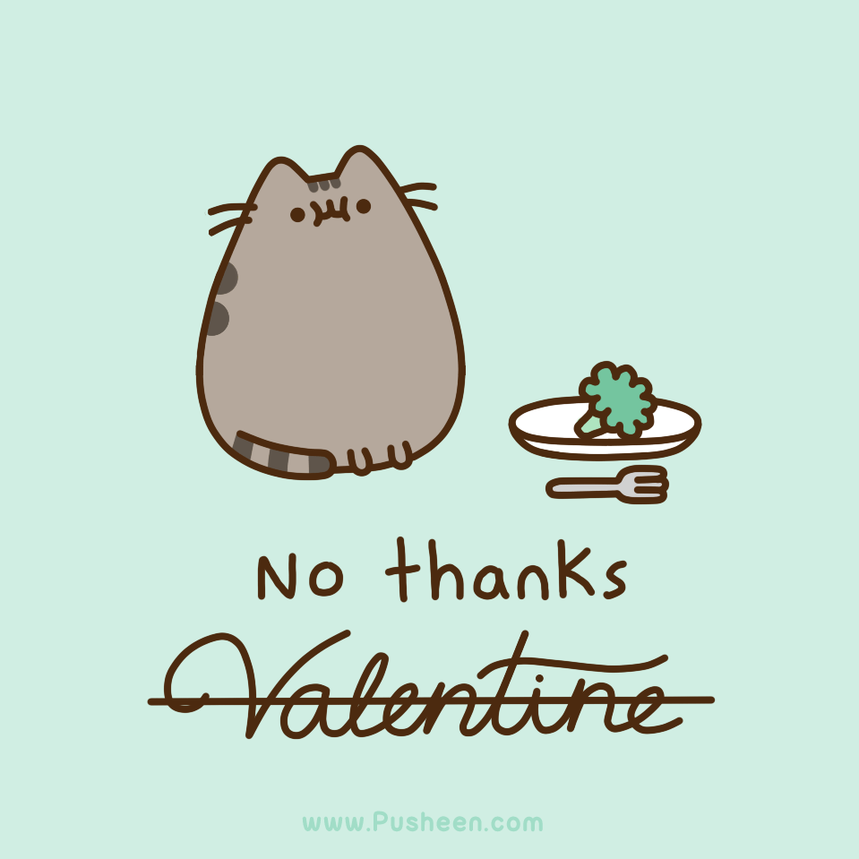 Image result for pusheen with no friends