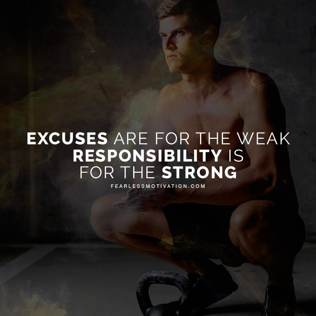 no more excuses