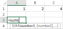 Excel Formula Intellisense Excel Formula Intellisense